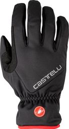 Guantes térmicos de invierno Castelli Entrata Negro