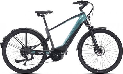 Wiederaufgearbeitetes Produkt - Elektrisches Citybike Sunn Urb Sleek Shimano Altus 9V 400 Wh 650b Schwarz / Türkis 2022