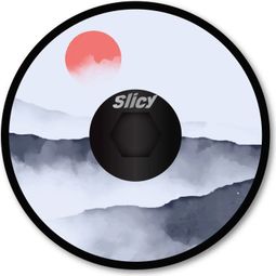 Slicy Fun Stem Cap Hakuba Grey / Red