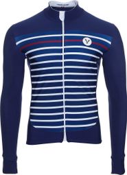 Langarm Trikot Damen LeBram Ventoux Limited Edition Blau