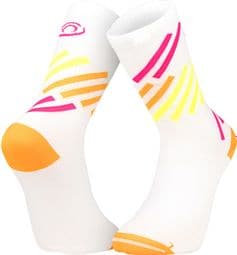 Socken BV Sport Light Run ''Miami'' Orange/Gelb