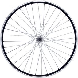 Roue vtt 27.5  arriere alu noire double paroi moy 36rayons alu roue libre 8-7-6v.