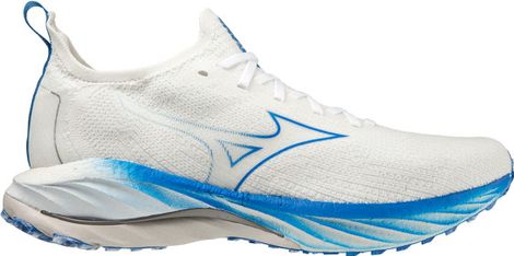 Chaussures de Running Mizuno Wave Neo Wind Blanc Bleu