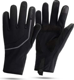 Gants Velo Long De Hiver Rogelli Apex - Homme - Noir