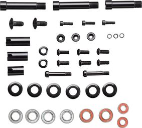 Santa Cruz Pro Pack Schroeven en Lagers Kit voor Bronson 5 & Hightower 4