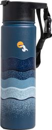 Gourde isotherme United By Blue 650 ml Bleu