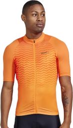 Craft Adv Endur Oranje Korte Mouw Trui