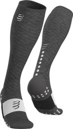 Calcetines de compresión Compressport Recovery gris