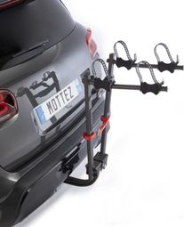 Mottez A032P2ELEC Towball Bike Rack - 2 bicicletas eléctricas suspendidas