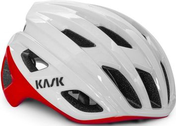 Casque Kask Mojito3 Blanc Rouge