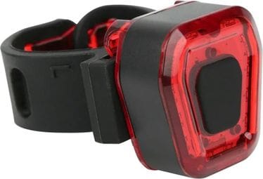 Feu arrière de vélo Rouge 14 LEDs - Rechargeable par USB - Etanche