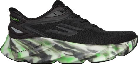 Skechers Slip-ins Aero Burst Glow in the Dark Laufschuhe Schwarz/Grün für Herren