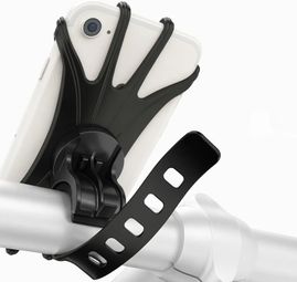 Support smartphone universel en silicone pour vélo – Compatible téléphones 4 5 à 7 pouces