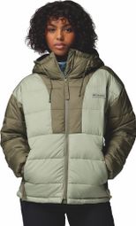 Damesjas Columbia Pike Lake III met capuchon Groen