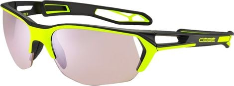 Damenbrille Cébé S'Track Ultimate M Lime Pro / Vario Pink Silver