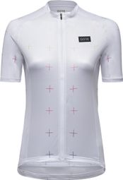 Maglia Gore Wear Daily a manica corta da donna Bianco/multicolore