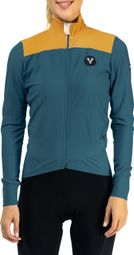 LeBram Ventoux Women Long Sleeves Jersey Pelforth Blue