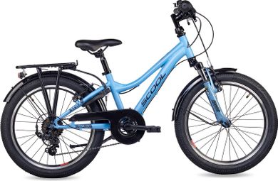 S’COOL troX  vélo enfant  6 vitesses  Bleu clair/Bleu foncé