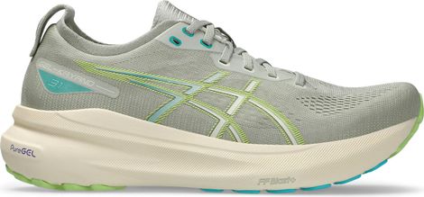 Chaussures Running Asics Gel-Kayano 31 Gris/Vert/Bleu Homme
