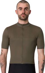 Maillot manches courtes Rapha Brevet Element Kaki Homme