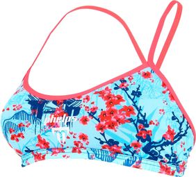 Michael Phelps Sakura Women's Two-Piece Swimsuit Top Blue / Black