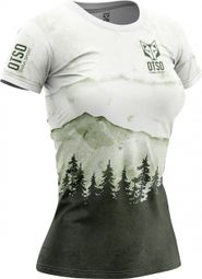 Damen Otso Short Sleeve Trikot Green Forest
