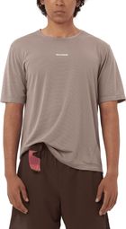 Salomon SHKout Core korte mouwen shirt bruin heren
