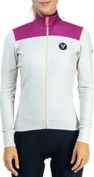 Langarm Trikot Women LeBram Ventoux Beige Rose