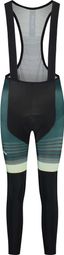 Cuissard Long à Bretelles avec Chamois Vélo Rogelli Stryde Femme Vert Sauge