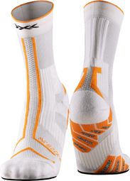 X-Socks Trailrun Terraskin Expert Crew Sokken Wit/Oranje