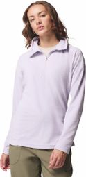 Columbia Women's 1/2 Zip Glacial IV Fleece Pink