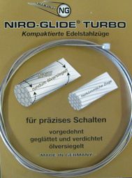 Deragliatore Niro-Glide Inox Glide Turbo Silver