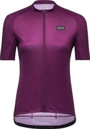 Gore Wear Women's Short Sleeve Jersey Purple/Black
