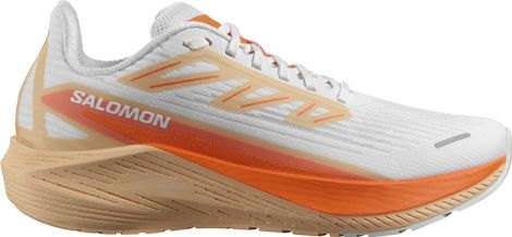 Salomon Aero Blaze 2 Running Shoes White Orange Women