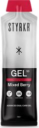 Gel énergétique Styrkr GEL50 Dual-Carb Baies rouges - 72g