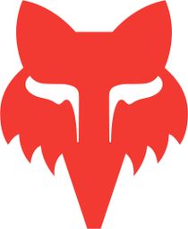 Adesivo Fox Head 6,4 cm Rosso