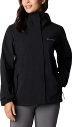Columbia Earth Explorer - Chaqueta impermeable para mujer, color negro