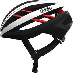 Casque Abus Aventor Blanc Rouge