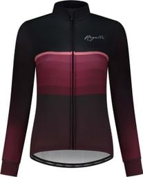 Maillot Manches Longues Velo Rogelli Impress II - Femme - Burgundy/Coral