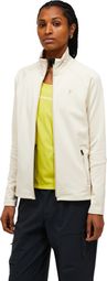 Giacca in pile Peak Performance Rider Essentials beige da donna
