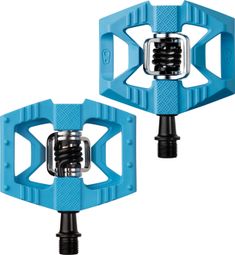 Paire de Pédales Crankbrothers Double Shot 1 Bleu / Noir