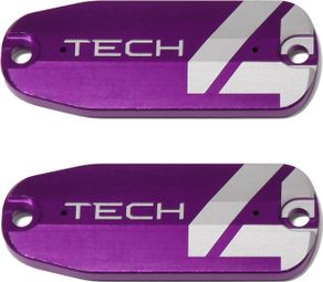 Hope Tech 4 Tank Cover Paars (x2 stuks)