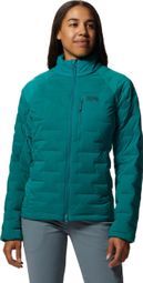 Chaqueta Mountain Hardwear Stretchdown Mujer Verde