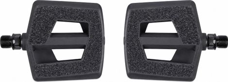 Pédale plate antidérapante pour VTT  9/16 pouces  thermoplastique