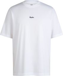 Rapha Cotton Regular T-shirt Wit/Zwart Heren