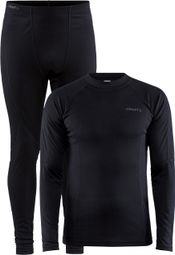 Conjunto de ropa interior Craft Core Warm negro