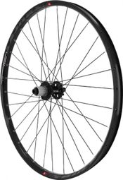 Roue vtt 29  trucky 30 disc arriere noir moy Velox roulement disc 6 trous 11-10v. (compatible tubeless et tubetype) pour axe traversant 12-142  pour pneu 29x2.00-2.50  - jante inter 30mm
