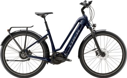 Vélo de Ville Électrique Trek Allant+ 9 Lowstep Enviolo Courroie 625 Wh 650b Bleu Foncé 2024 L / 175-186 cm