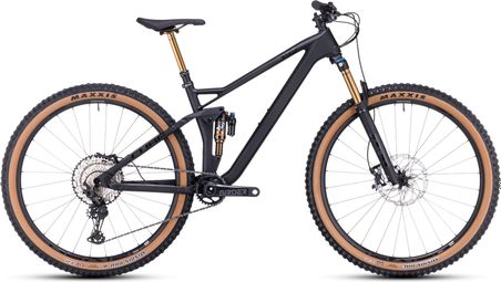 VTT Tout-Suspendu Cube Stereo One22 HPC EX Shimano XT 12V 29'' Gris Carbon Noir 2024