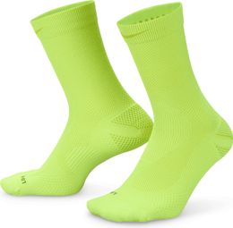 Calzini leggeri da corsa Nike Yellow